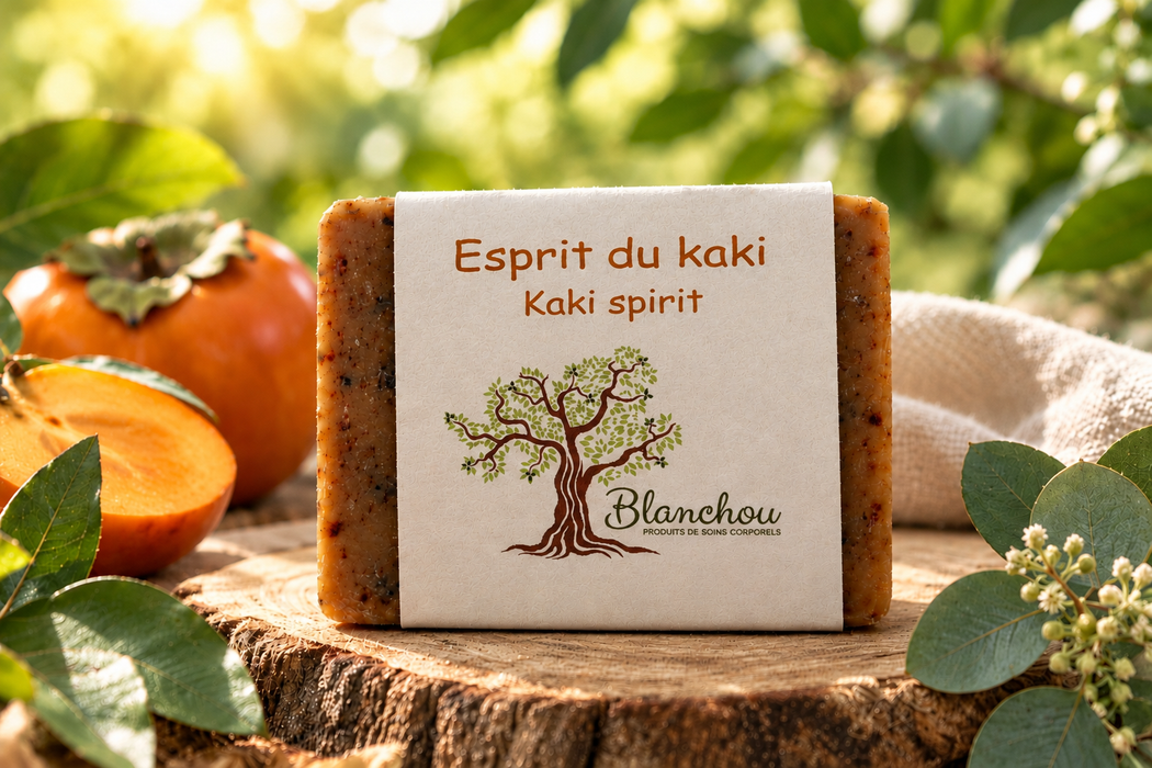 Esprit du kaki | Savon artisanal au kakishibu et eucalyptus