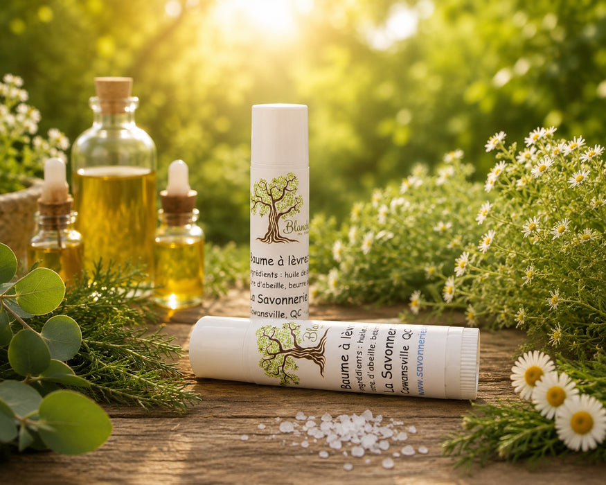 Baume à lèvres à la vanille – Soin naturel hydratant