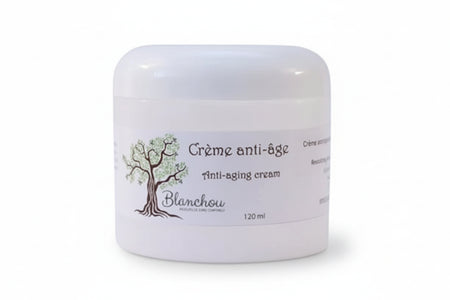 Creme anti-age naturelle Savonnerie Blanchou fabriquee a Cowansville Quebec