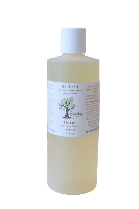 Gel 3 en 1 - nature - 500 ml