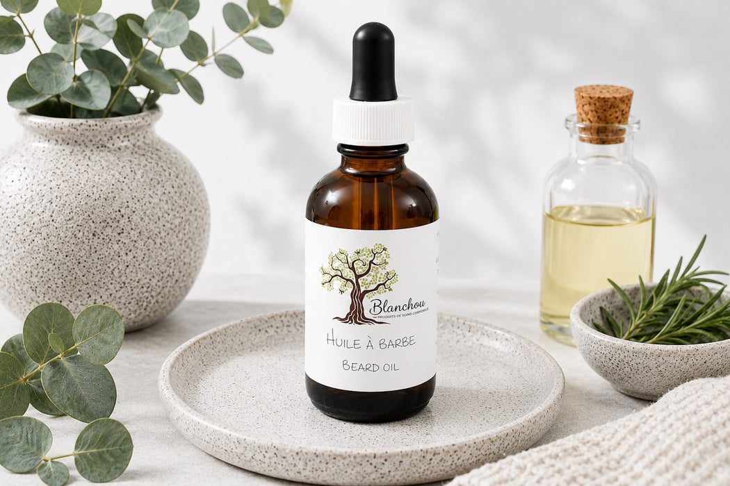 Huile à barbe – Soin naturel artisanal fait main à Cowansville