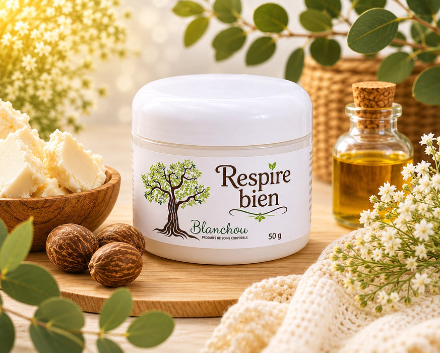 Breathe Well - Natural Respiratory Balm - Savonnerie Blanchou