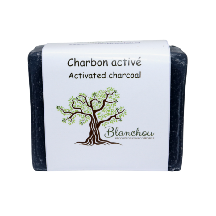savon artisanal fait main au charbon activé